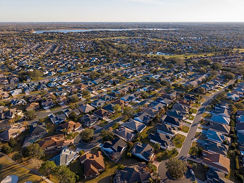 Homes and golf courses The Villages Florida