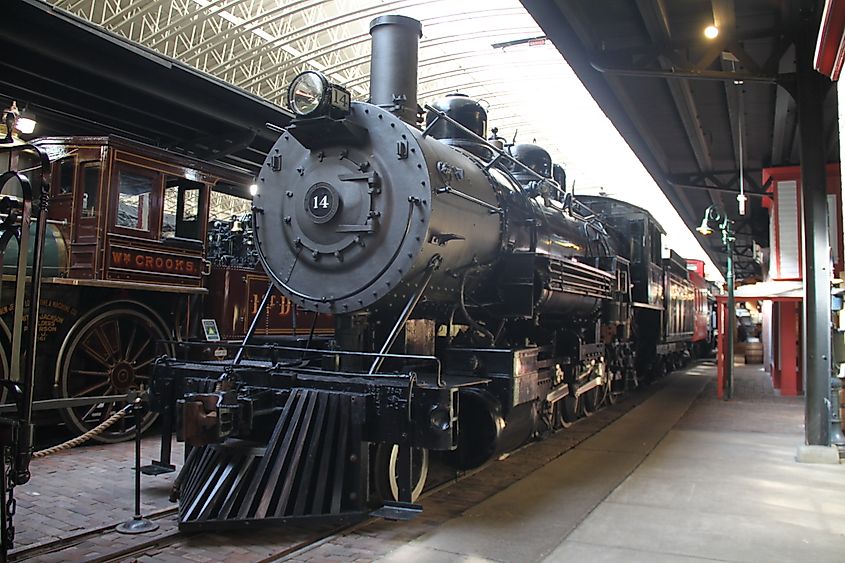 Lake Superior Railroad Museum, Duluth, MN, USA. Indexed photo collection at WorldHistoryPics.com.