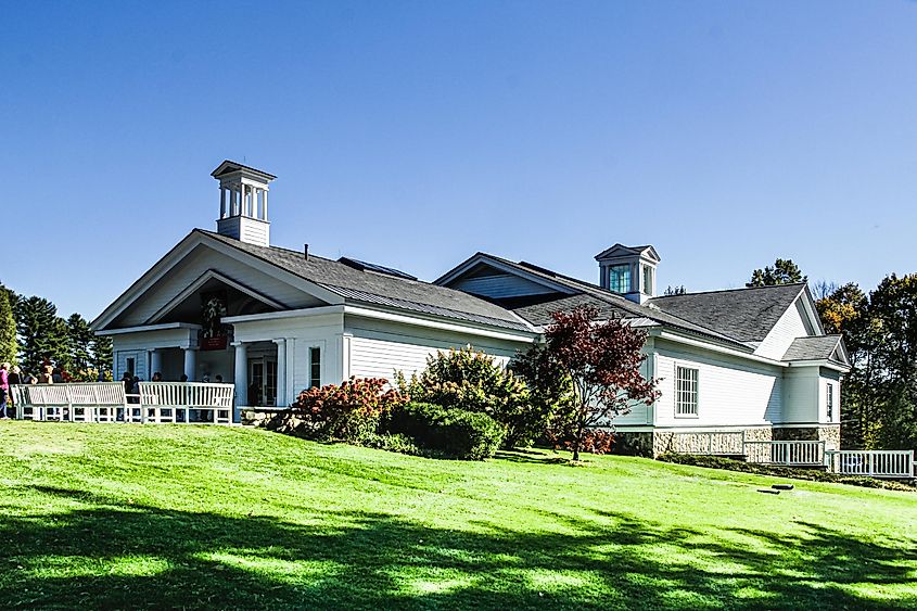 Landscape image of the Norman Rockwell Museum, via Brian Logan Photography / Shutterstock.com