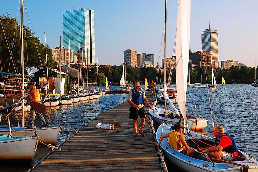 Boston tourists