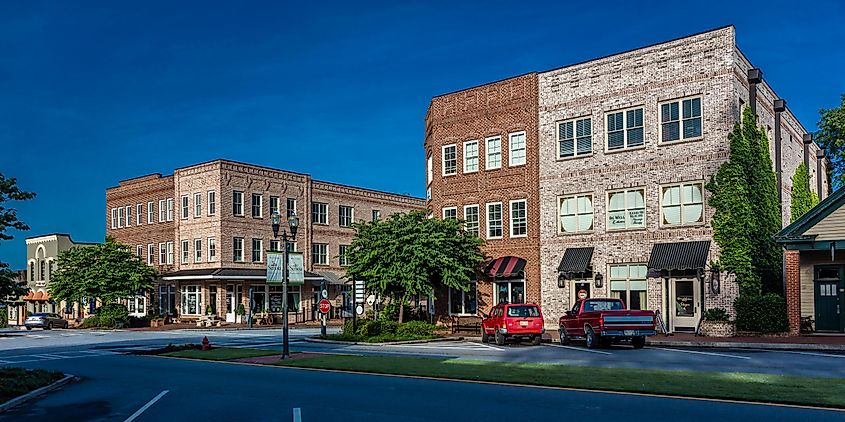 Historic small town in south where "Walking Dead" is filmed, via Joseph Sohm / Shutterstock.com