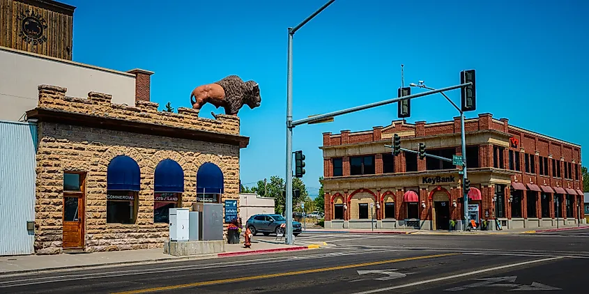 Downtown Driggs, Idaho