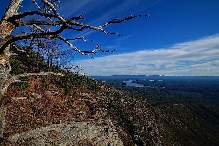 Cliffs of Shortoff Mountain Lake James, Shortoff Mountain, Linville Gorge, North Carolina