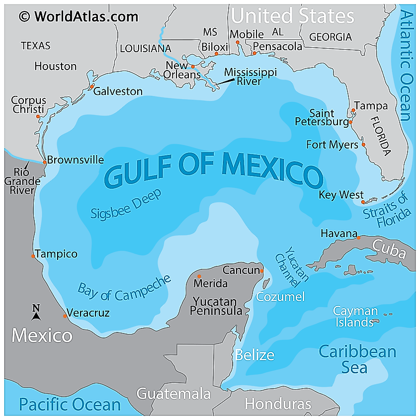 Gulf of Mexico basin