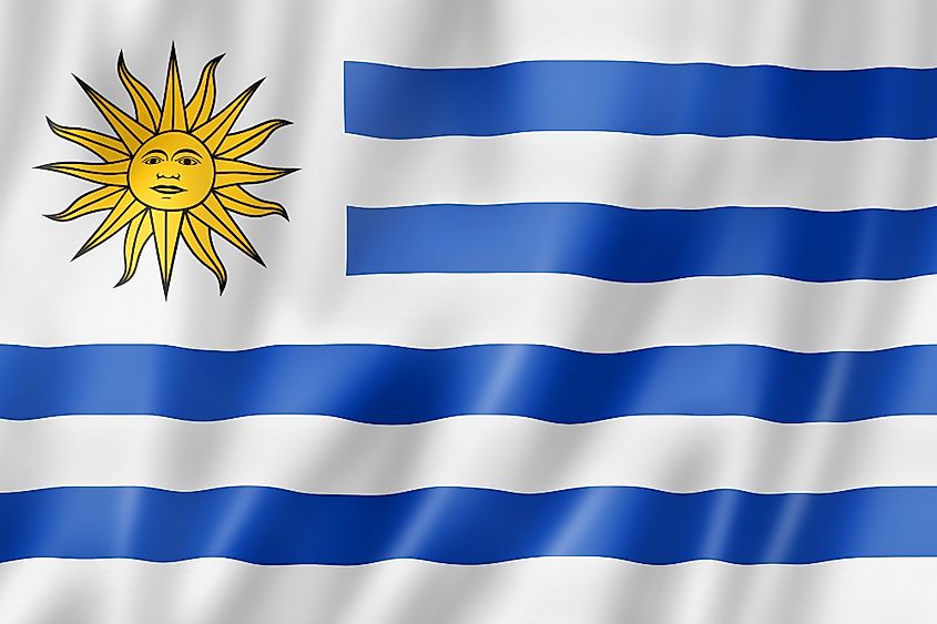 National flag of Uruguay