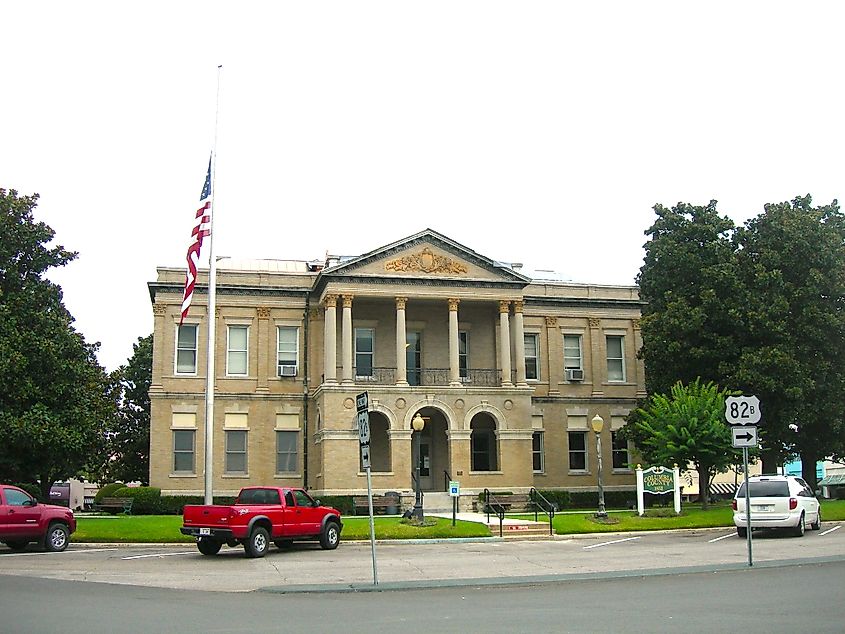 Magnolia County Courthouse in Magnolia, Arkansas.