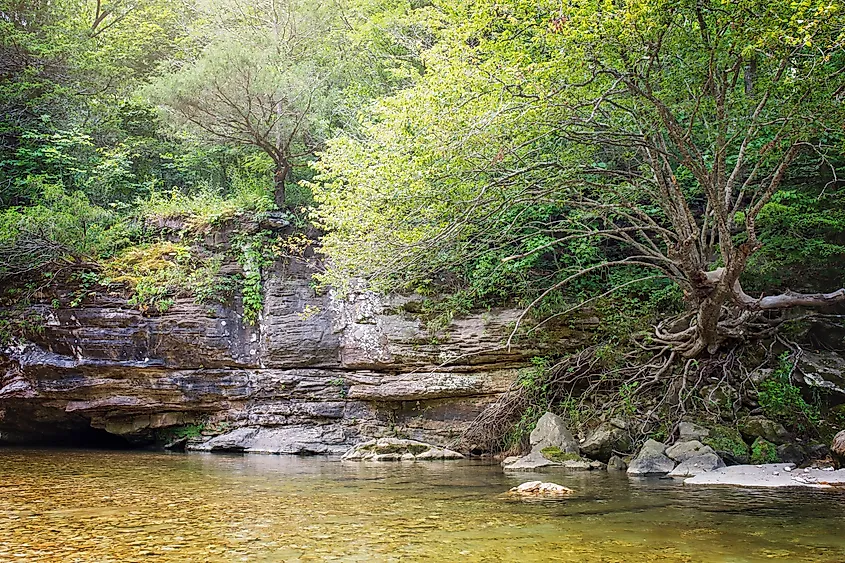 Gunner Pool, Mountain View, Arkansas.