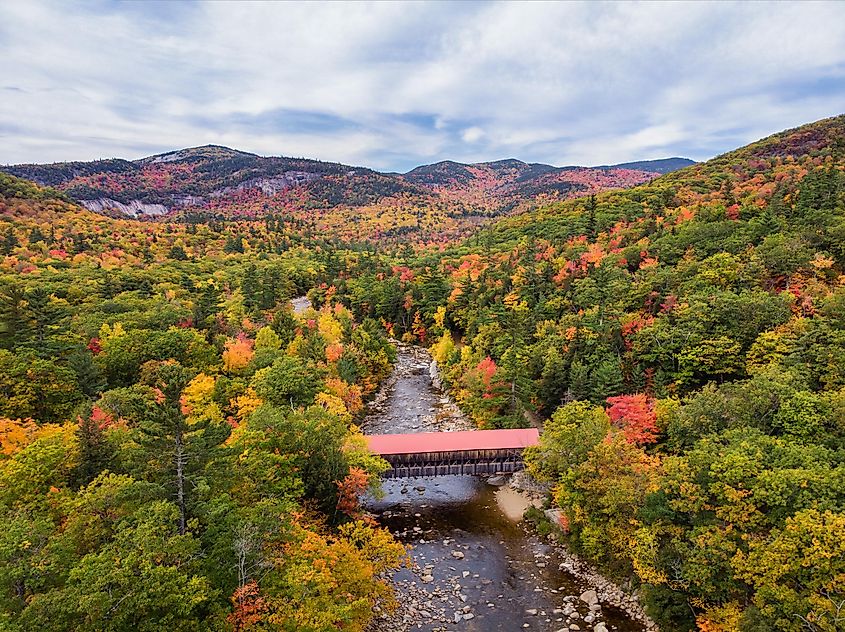 Albany Covered Bridge in the White Mountains