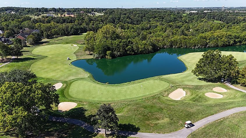 Persimmon Ridge Golf Club, Kentucky (Credit: Persimmon Ridge Golf Club via Facebook)