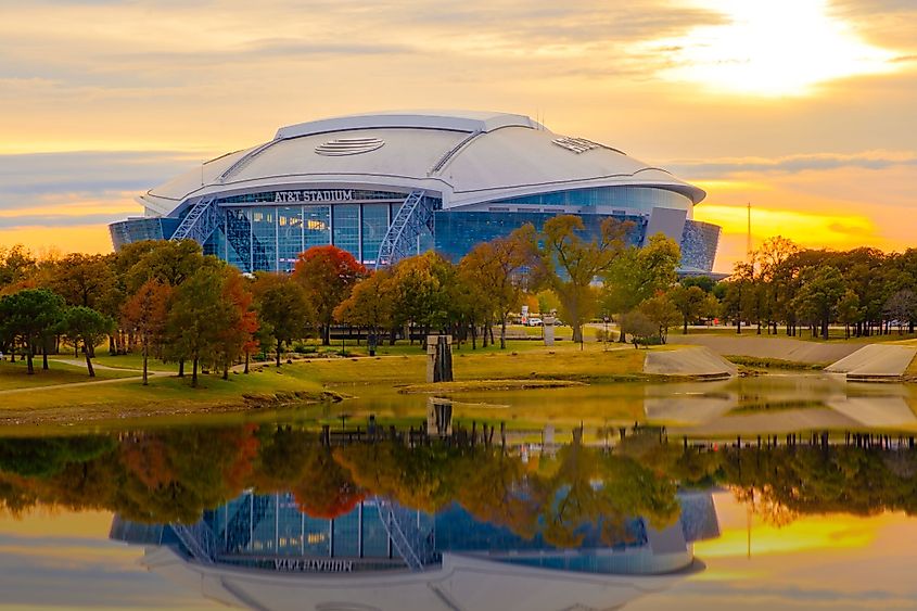 AT&T Stadium in Arlington, Texas