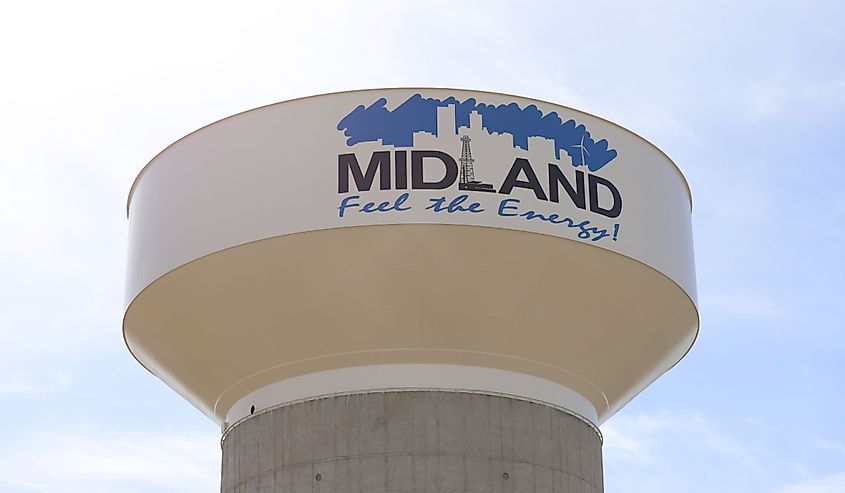 City of Midland Water Tower