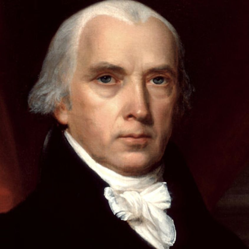 Portrait of President James Madison