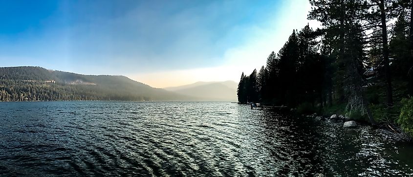 Early morning at Clear Lake, California.