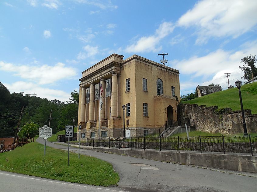 World War I Memorial in Kimball, West Virginia