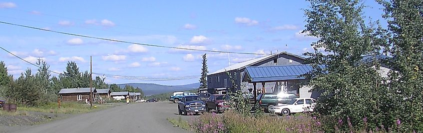 Minto Clinic and Motel, Alaska. Image credit: JKBrooks85, Public domain, via Wikimedia Commons