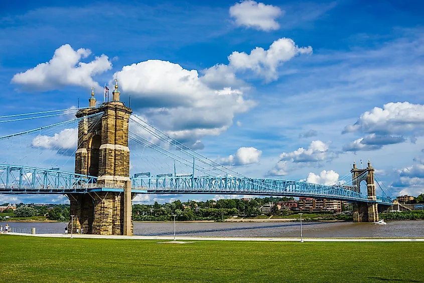 John A. Roebling Suspension Bridge 