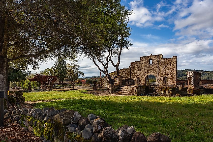 The Soda Rock Winery in Healdsburg, California