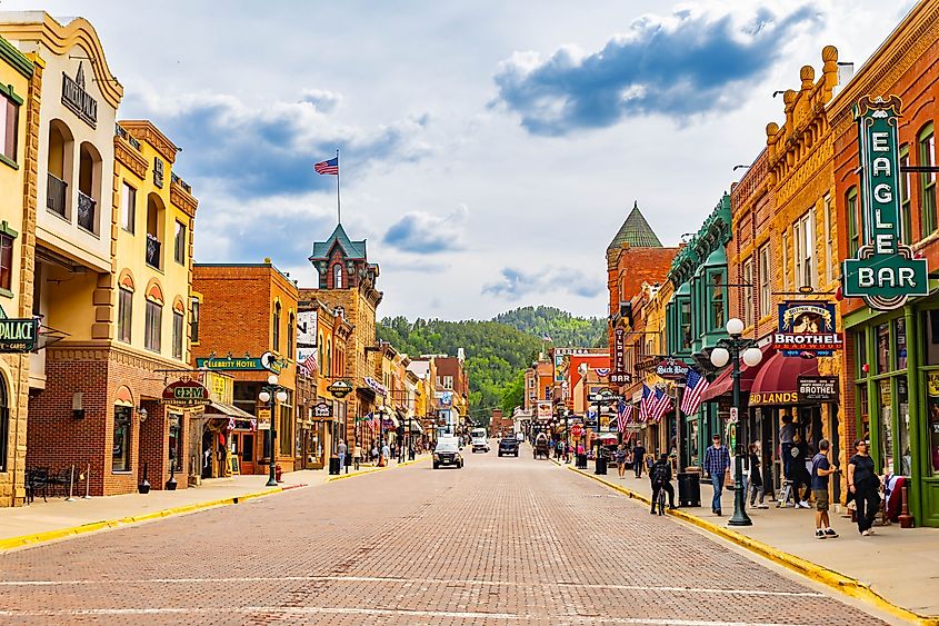 Main Street in Deadwood, South Dakota
