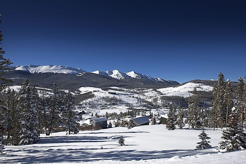 Breckenridge Area in winter