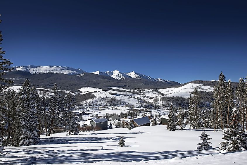 Breckenridge Area in winter 