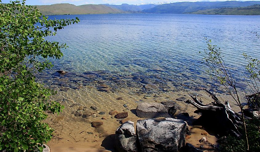 Fremont Lake near Pinedale, Wyoming