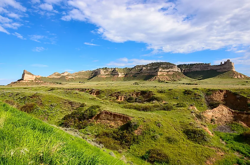 Scotts Bluff National Monument, Scottsbluff, Nebraska.