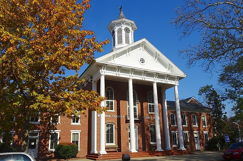 Warren County Courthouse, Belvidere, NJ, 2016