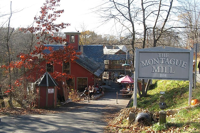 Montague Bookmill, Montague, Massachusetts.