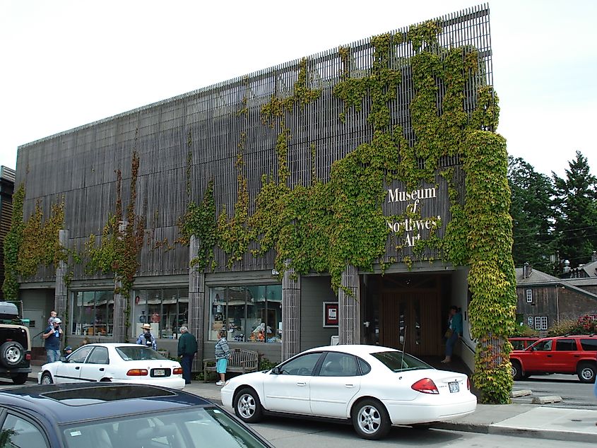 The Museum of Northwest Art in La Conner, Washington.