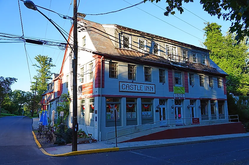 The Castle Inn in Delaware Water Gap, Pennsylvania