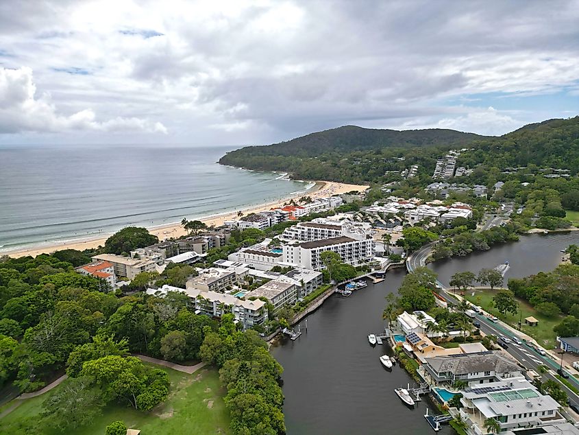 Noosa River in Noosa Heads, Queensland, Australia