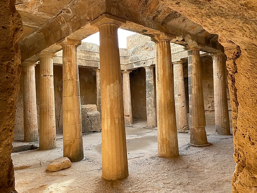 Tombs of the kings, Cyprus.