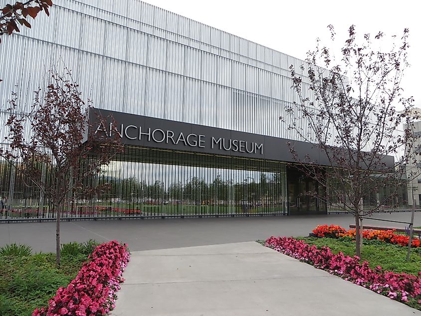 The Anchorage Museum in Anchorage, Alaska.