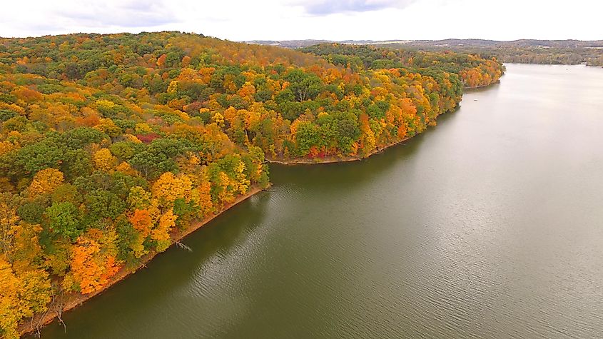  Pleasant Hill Lake near Loudonville, Ohio.