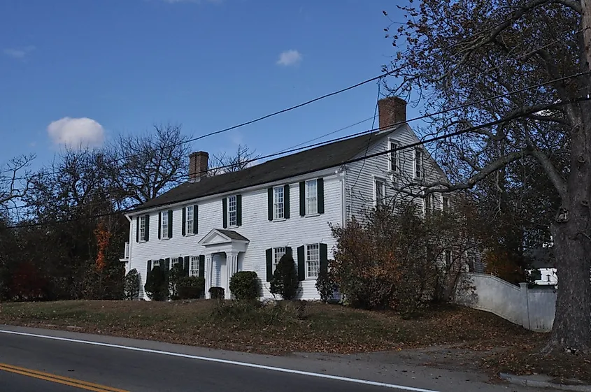 The Joseph Smith House, North Providence, Rhode Island.