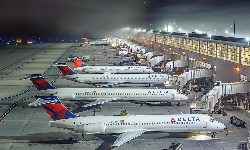 Detroit Metropolitan airport