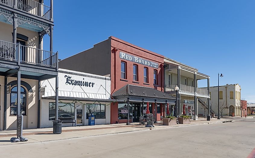 Downtown Navasota.