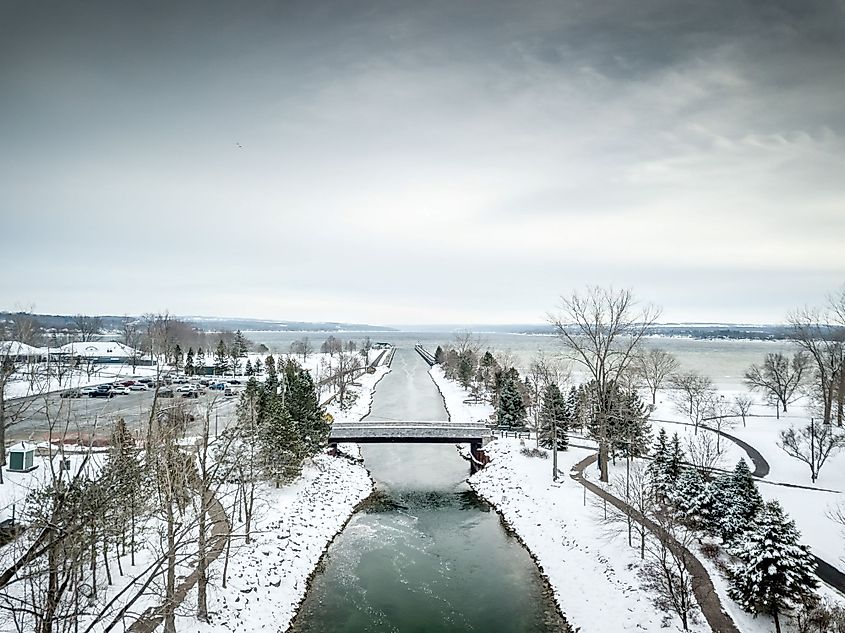 A view of the beautiful Owasco Lake