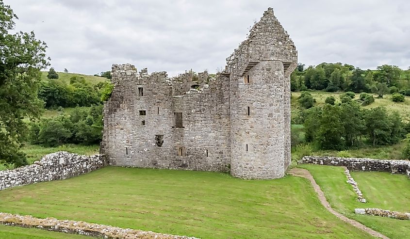 Beautiful Monea Castle by Enniskillen, County Fermanagh, Northern Ireland