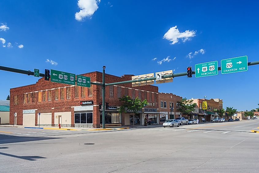 Streets of Lusk, Wyoming