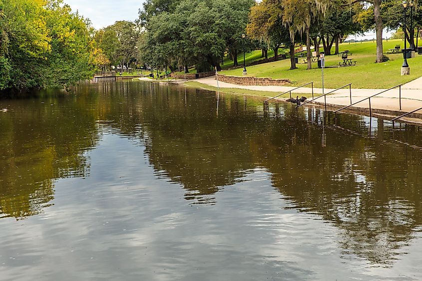 Comal River in New Braunfels, Texas