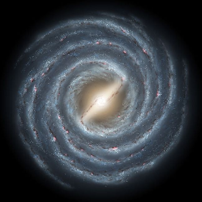 Milky Way illustration