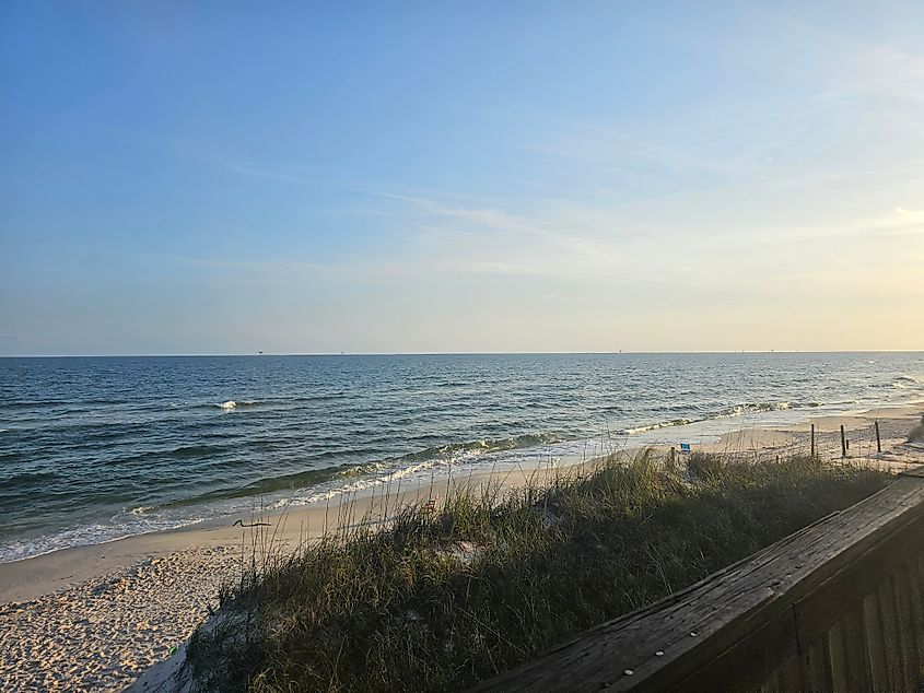 Fort Morgan Beach, Alabama