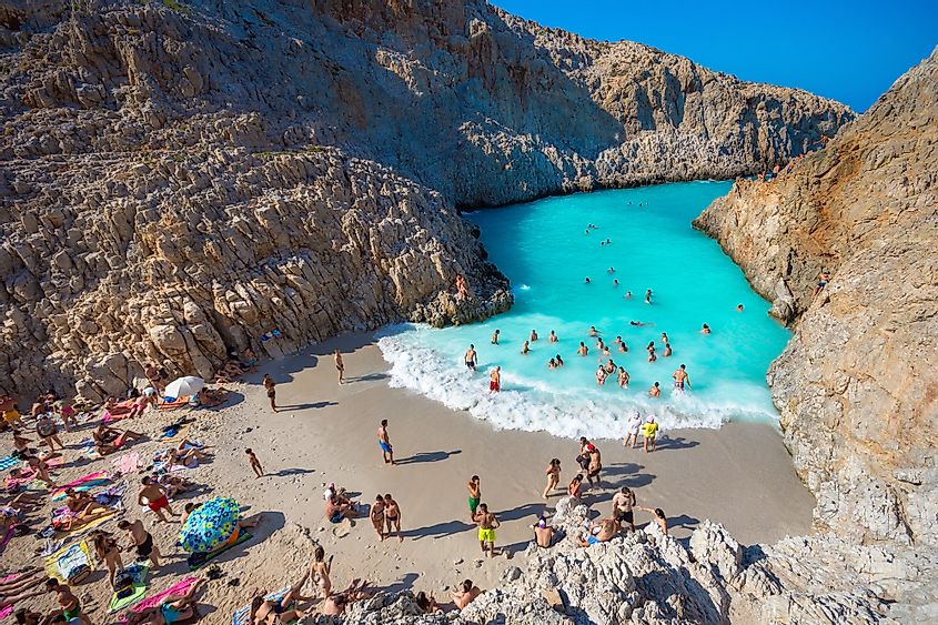 Beach in Crete