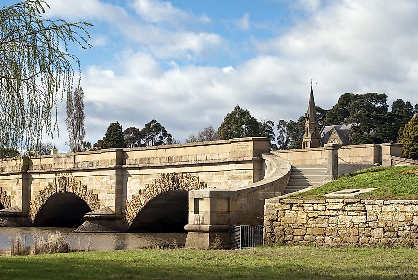 Bridge at Ross, Tasmania.