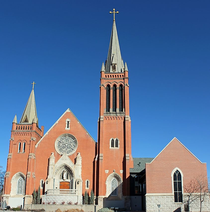 St. Mary's Cathedral in Colorado Springs, Colorado.