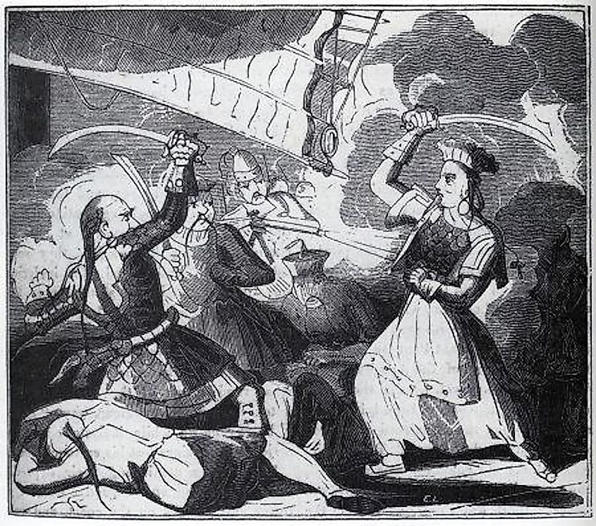 Ching Shih was a daring and infamous female pirate.