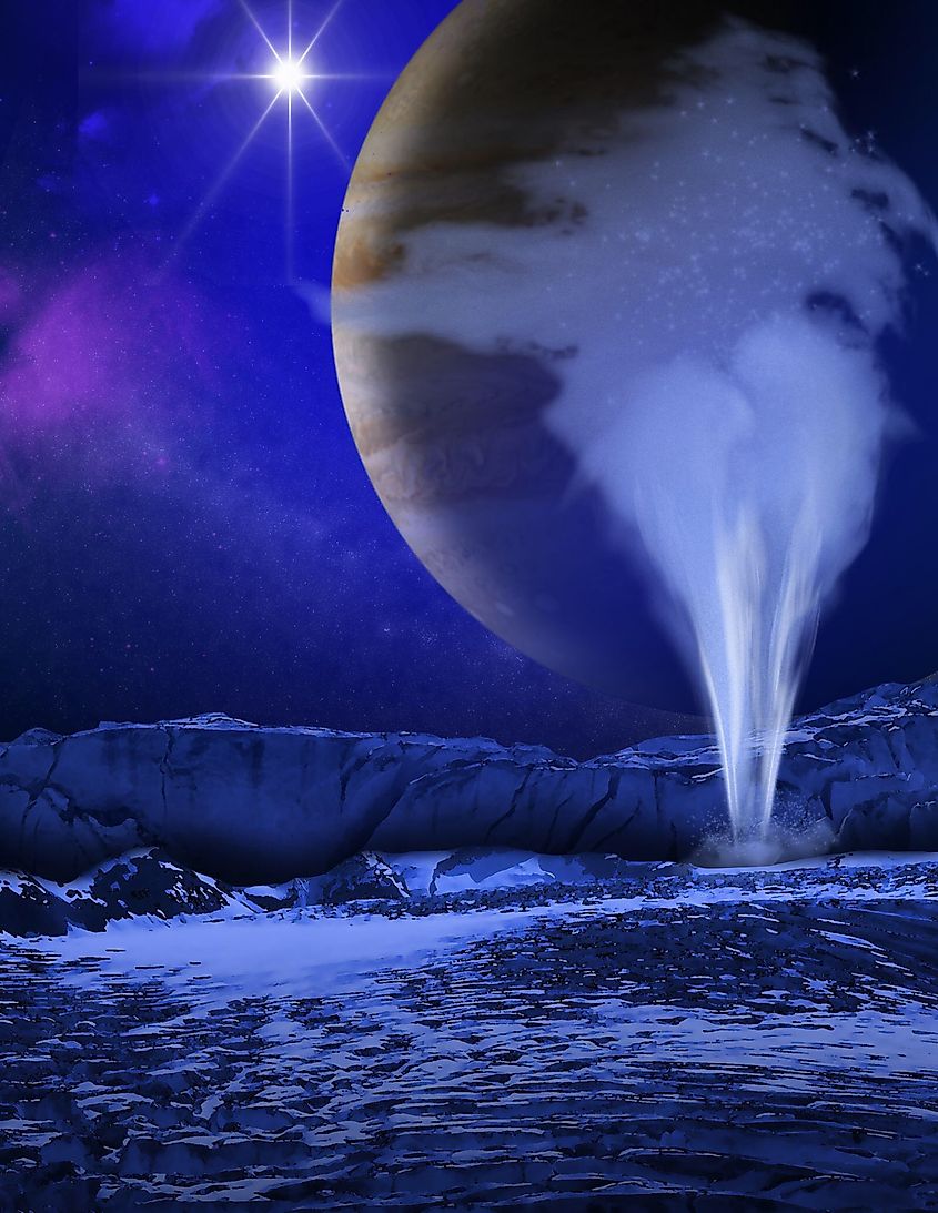 Europa Geysers