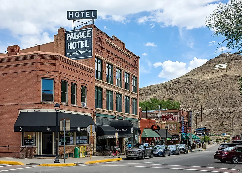 Hotels in downtown Salida, Colorado