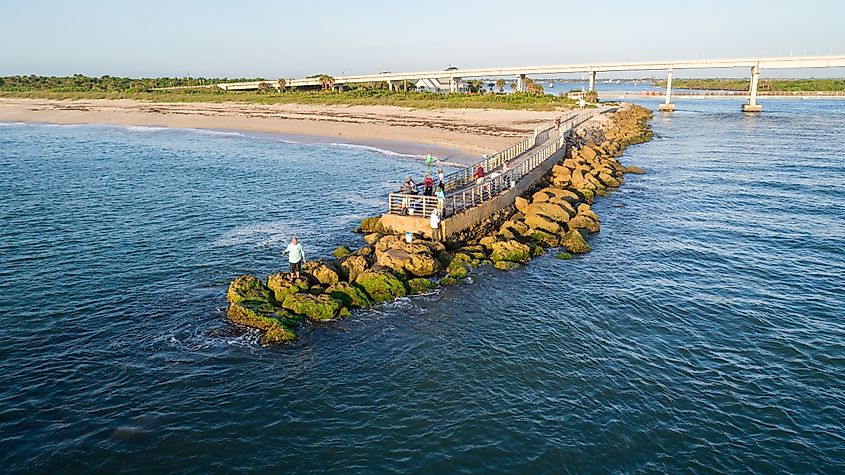 The pier at Sebastian, Florida.